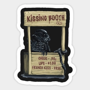 xenomorph kiss Sticker